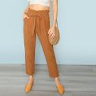 Shein Paper Bag Waist Pants
