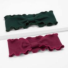 Shein Lettuce Trim Headband 2pcs