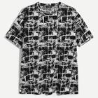 Shein Men Plaid Print Tee