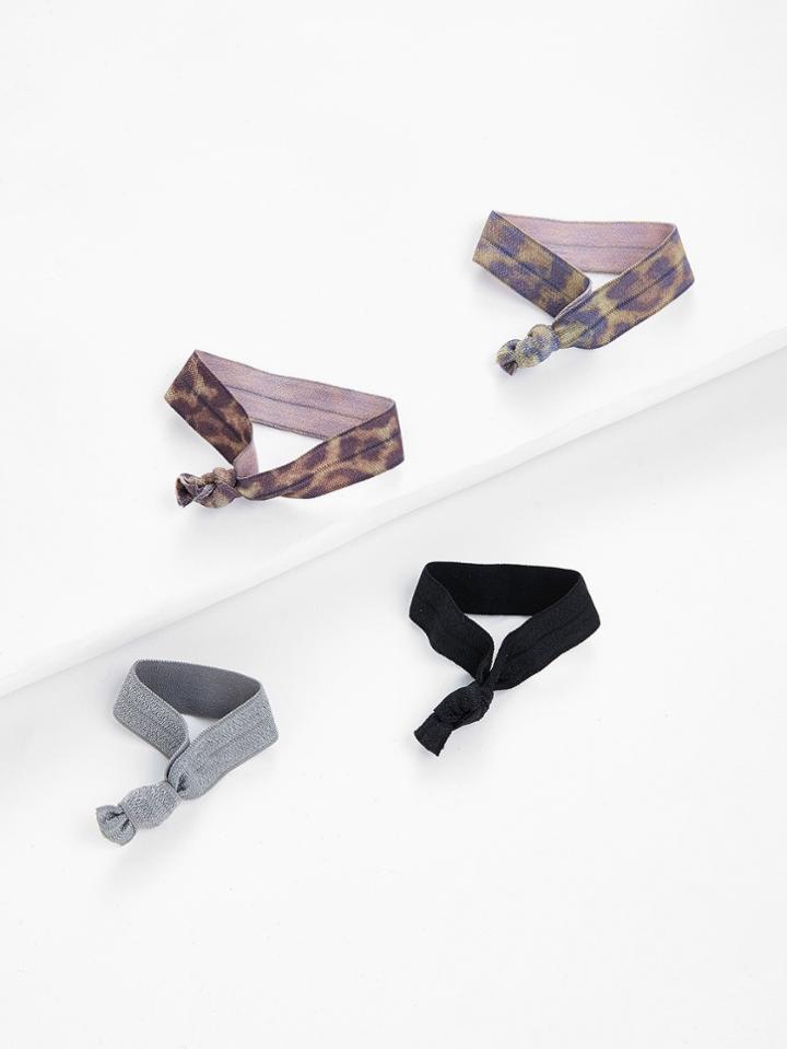 Shein Knot Hair Tie 4pcs