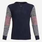 Shein Men Color Block Sleeve Jumper