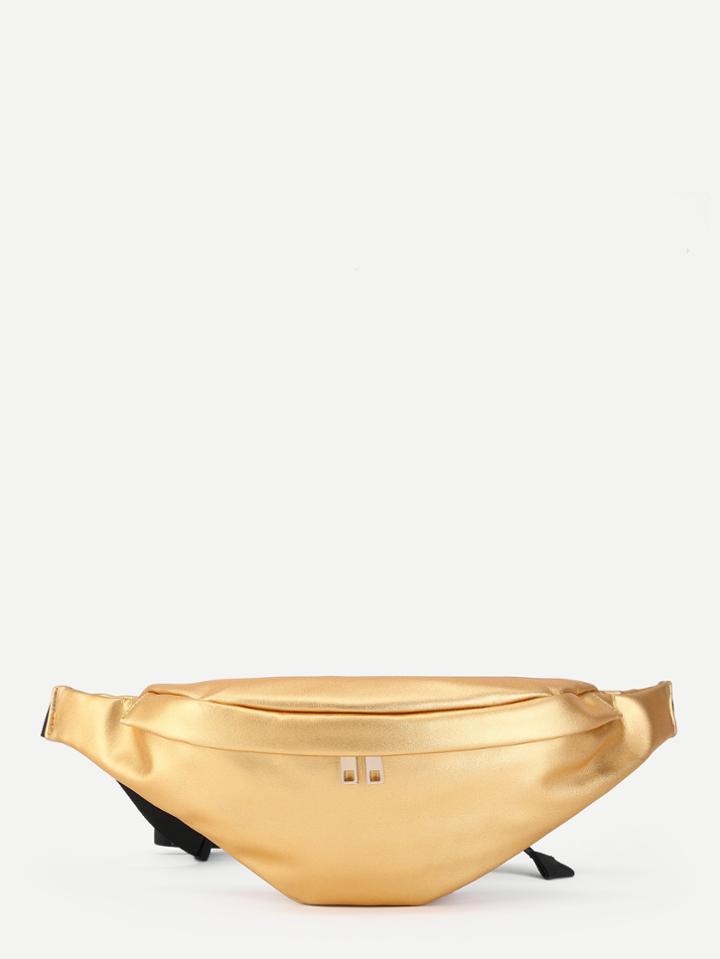 Shein Metallic Bum Bag