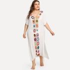 Shein Plus Cut Out Crochet Dress
