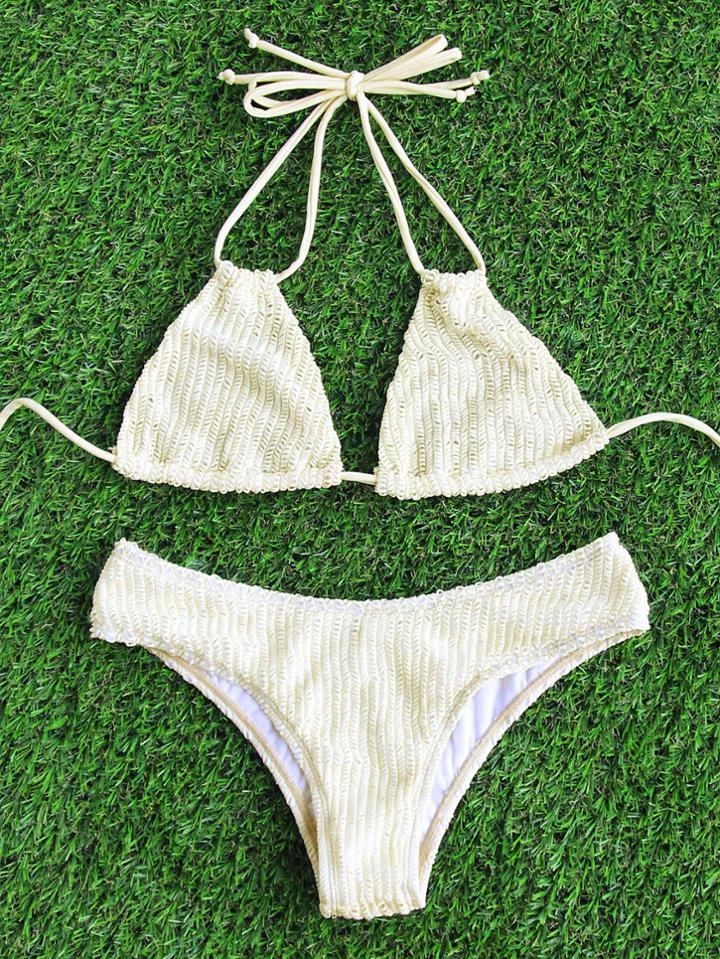 Shein Halter Sexy Bikini Set