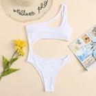Shein Cut-out One Shoulder Swimsuit