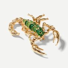 Shein Scorpion Shaped Brooch