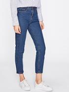 Shein Basic Ankle Jeans