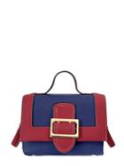 Shein Buckle Front Two Tone Crossbody Bag