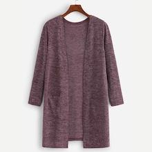 Shein Pocket Side Solid Coat