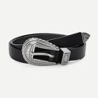 Shein Retro Buckle Pu Belt