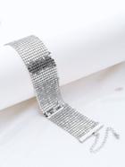 Shein Silver Glitter Sequin Wide Choker