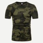 Shein Men Camo Print T-shirt