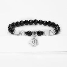 Shein Men Totem Charm Beaded Bracelet