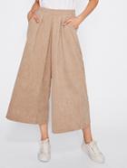 Shein Ribbed Wide Leg Corduroy Pants