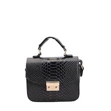 Shein Snakeskin Pattern Pu Flap Bag