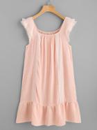 Shein Lace Layered Cuff Night Dress