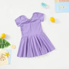 Shein Girls Bow Embellished Solid Fit & Flare Dress