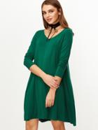 Shein V Neckline Swing Dress