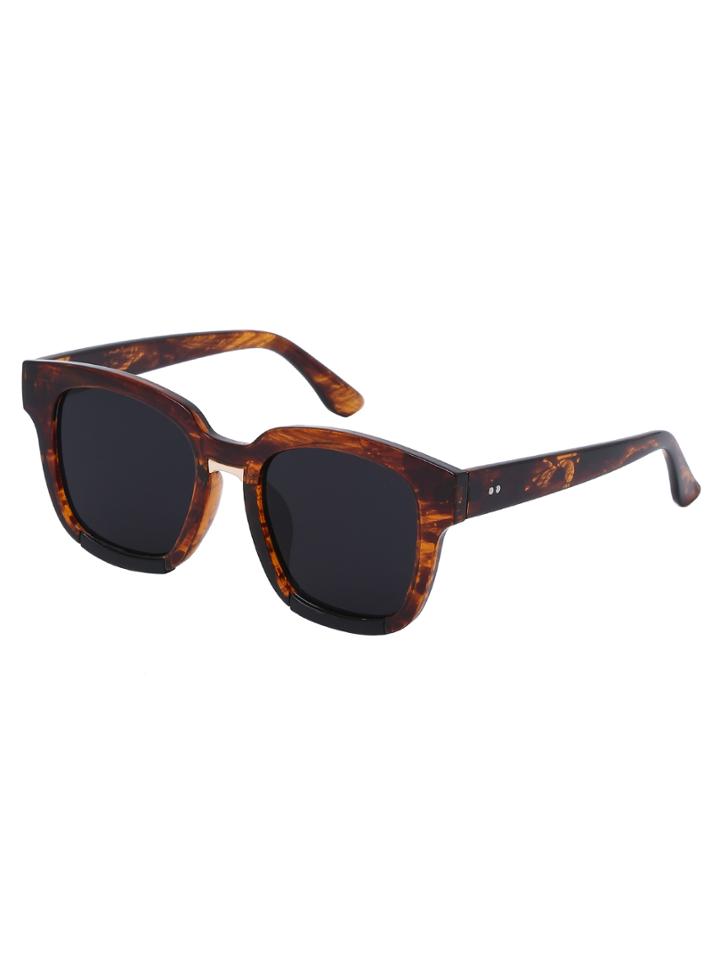 Shein Vintage Square Frame Sunglasses