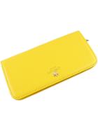 Shein Yellow Imperial Crown Embellished Clutch Bag