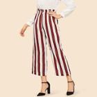 Shein 70s Striped High Waist Wide Leg Pants