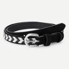 Shein Arrow Pattern Metal Buckle Belt