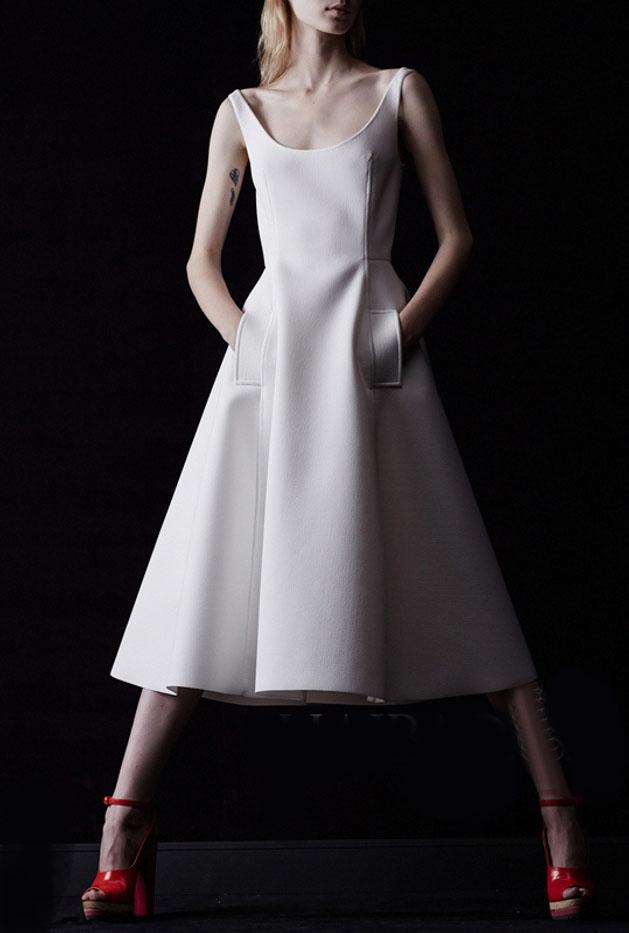 Shein Scoop Neck With Pockets Festive Holidays Festivals Flare Dress