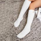 Shein Embroidery Calf Length Socks 1pair