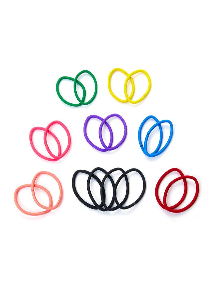 Shein 8 Color Hair Tie Set 18pcs