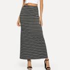 Shein Striped Column Skirt