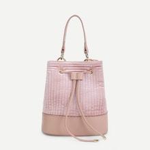 Shein Drawstring Detail Satchel Bag