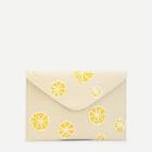 Shein Lemon Pattern Clutch Bag