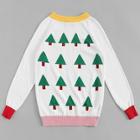 Shein Men Christmas Tree Print Sweater