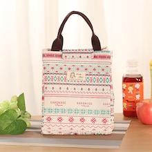 Shein Floral Print Handle Storage Bag