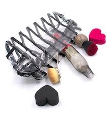 Shein Makeup Striped Storage Bag