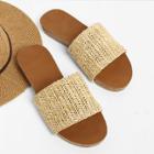 Shein Woven Flat Slide Sandals