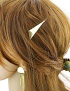 Shein Gold Geometric Hair Jewelry