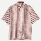 Shein Men Single Pocket Striped Shirt