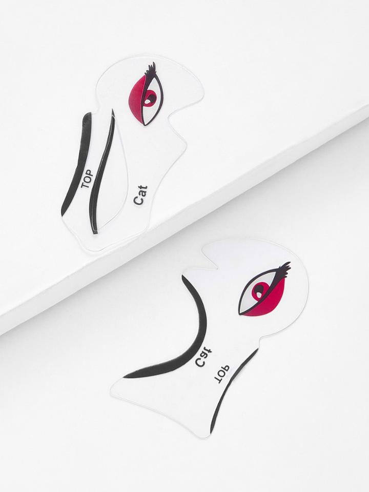 Shein Eyeliner Stencil Card 2pcs