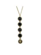 Shein Vintage Retro Style Beads Tiger Head Pendant Necklace