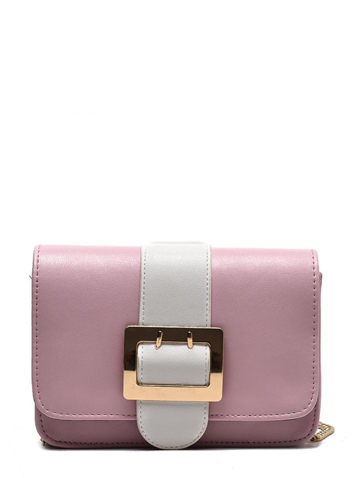 Shein Buckle Decor Shoulder Chain Bag