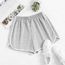 Shein Ringer Slub Shorts