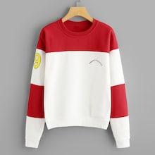 Shein Contrast Color Sweatshirt