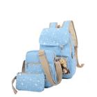 Shein Star Overlay Print Combination Bag 3pcs