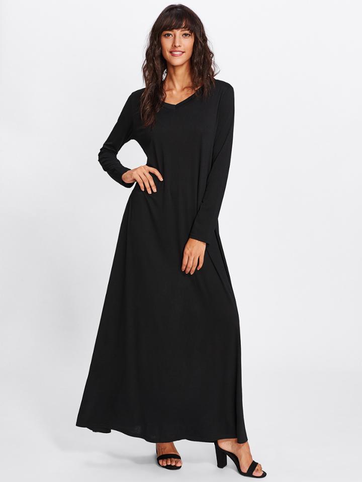 Shein Basic Longline Dress