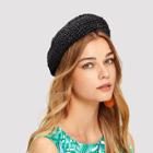 Shein Crochet Beret Cap