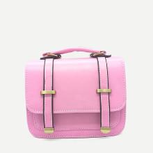 Shein Stitch Trim Satchel Bag