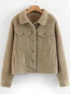 Shein Lambswool Short Jacket