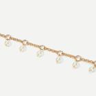 Shein Faux Pearl Decorated Chain Anklet