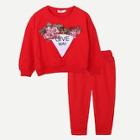 Shein Toddler Boys Contrast Sequin Letter Print Top With Pants